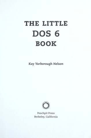 Cover of The Little Disc Operating System 6 Book