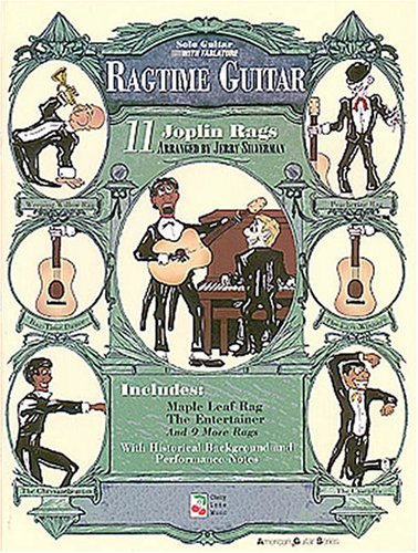 Book cover for Ragtime Guitar - 11 Joplin Rags