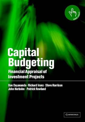 Book cover for Capital Budgeting: Financial Appraisal of Investment Projects