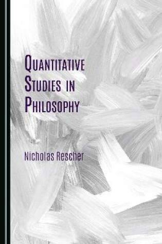 Cover of Quantitative Studies in Philosophy