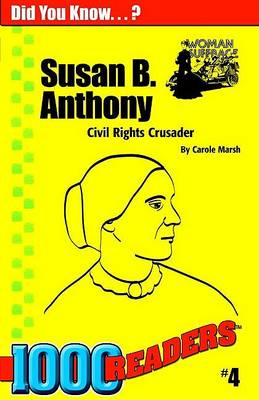 Book cover for Susan B Anthony