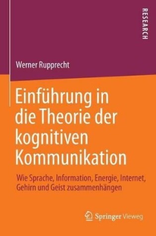 Cover of Einfuhrung in Die Theorie Der Kognitiven Kommunikation