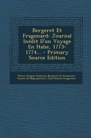 Cover of Bergeret Et Fragonard