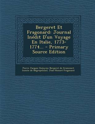 Book cover for Bergeret Et Fragonard