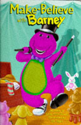 Book cover for Make-believe with Barney