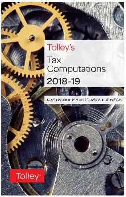 Book cover for Tolley's Tax Computations 2018-19