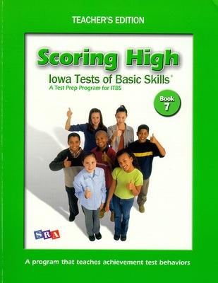 Book cover for SCORING HIGH ON ITBS - TEACHER EDITION GRADE 7