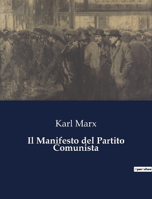 Book cover for Il Manifesto del Partito Comunista