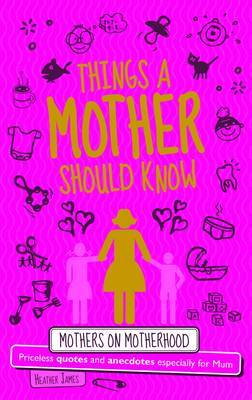 Book cover for Things a Mother Should Know