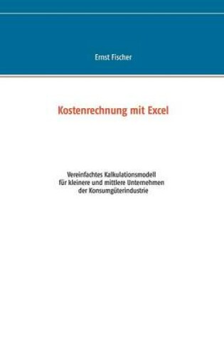 Cover of Kostenrechnung Mit Excel