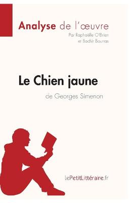 Book cover for Le Chien jaune de Georges Simenon (Analyse de l'oeuvre)