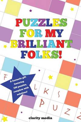 Book cover for Puzzles For My Brilliant Folks