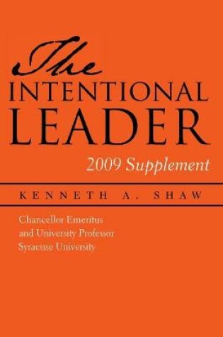 Cover of The Intentional Leader