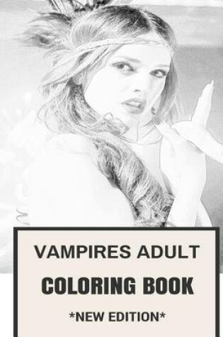 Cover of Vampires Adult Coloring Book