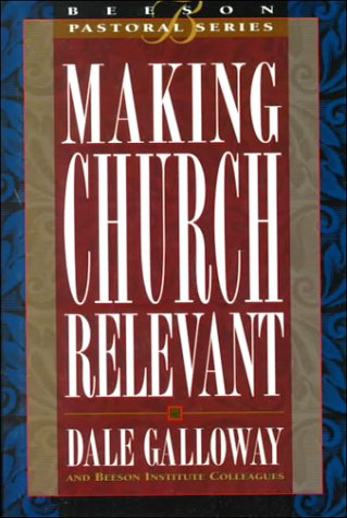 Book cover for Making Church Relevant