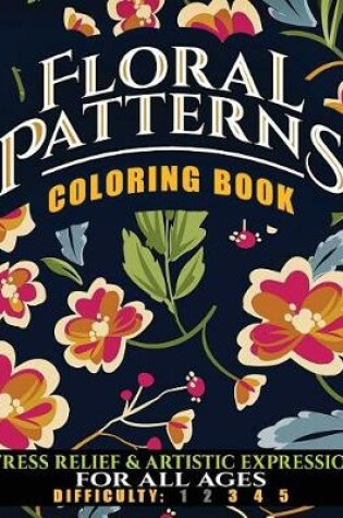 Cover of Floral Patterns Coloring Book