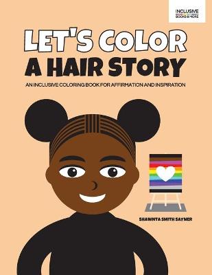 Book cover for Let's Color a Hair Story