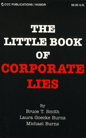 Book cover for The Little Book of Corporate Lies