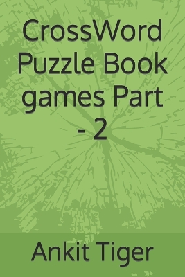 Book cover for CrossWord Puzzle Book games Part - 2