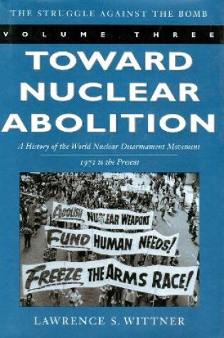 Cover of Toward Nuclear Abolition