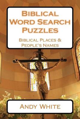 Book cover for Biblical Word Search Puzzles