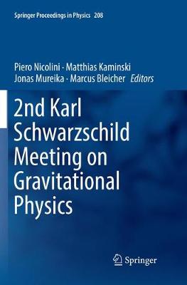 Cover of 2nd Karl Schwarzschild Meeting on Gravitational Physics