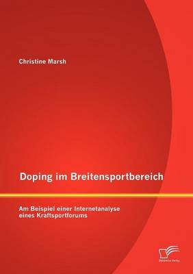 Book cover for Doping Im Breitensportbereich