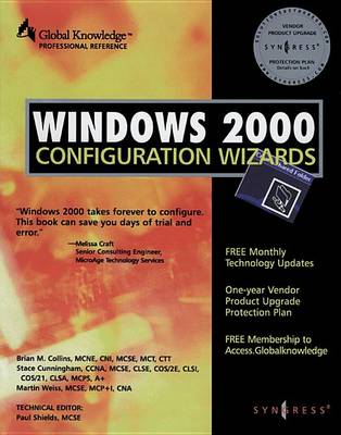 Book cover for Windows 2000 Configuration Wizards