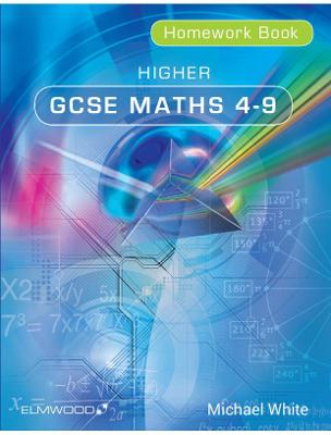 Book cover for Higher GCSE Maths 4-9 Homework Book