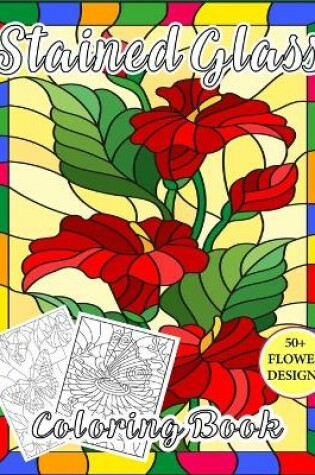 Cover of Stained Glass Coloring Book