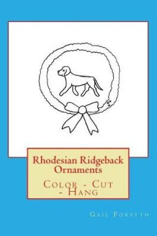 Cover of Rhodesian Ridgeback Ornaments