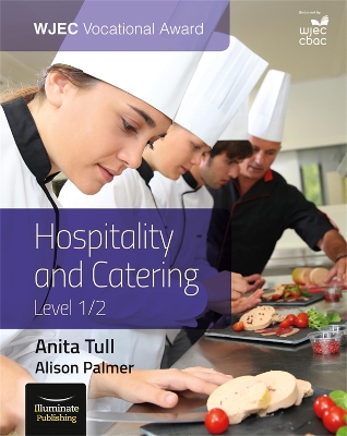 Book cover for WJEC Vocational Award Hospitality and Catering Level 1/2: Student Book