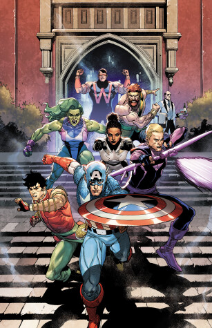 Book cover for AVENGERS ASSEMBLE: THE SERPENT SCENARIO