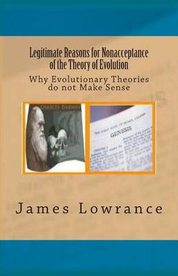 Book cover for Legitimate Reasons for Nonacceptance of the Theory of Evolution