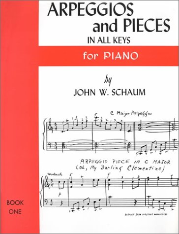 Cover of Arpeggios and Pieces in All Keys, Bk 1