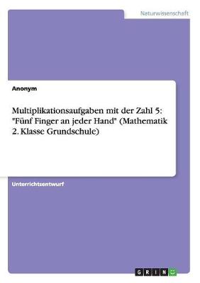 Book cover for Multiplikationsaufgaben mit der Zahl 5