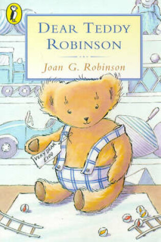 Cover of Dear Teddy Robinson