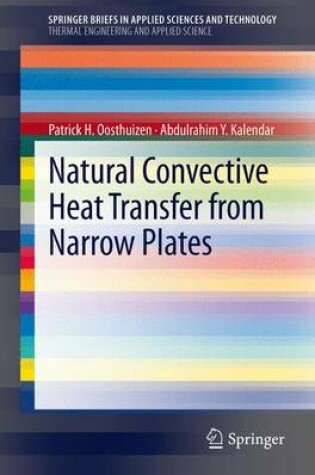 Cover of Natural Convective Heat Transfer from Narrow Plates
