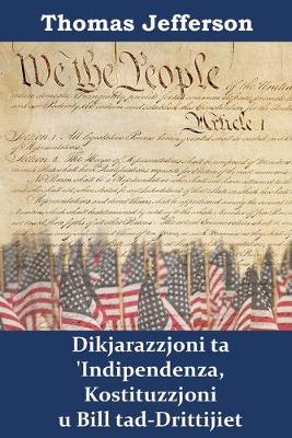 Book cover for Dikjarazzjoni ta 'Indipendenza, Kostituzzjoni u Bill tad-Drittijiet