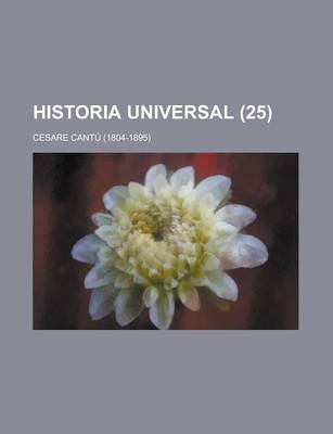 Book cover for Historia Universal (25)