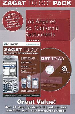 Cover of Zagat to Go Pack Los Angeles So. California Restaurants