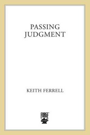 Cover of Passing Judgment
