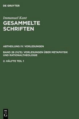 Cover of Gesammelte Schriften, 2. Halfte Tl 1, Bd 1-25 und 27-29