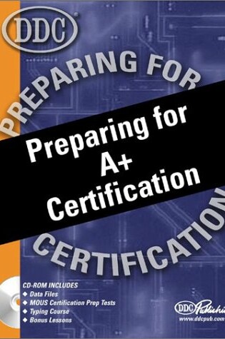 Cover of Preparing for A+ Certification