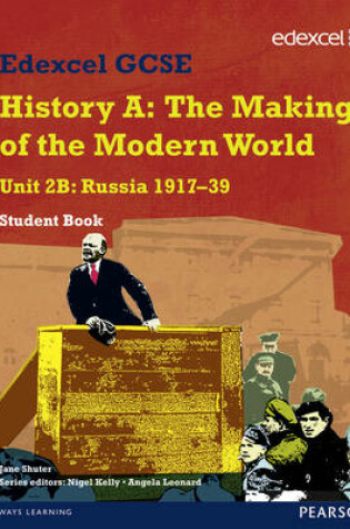 Cover of Edexcel GCSE Modern World History Unit 2B Russia 1917-39 Student Book