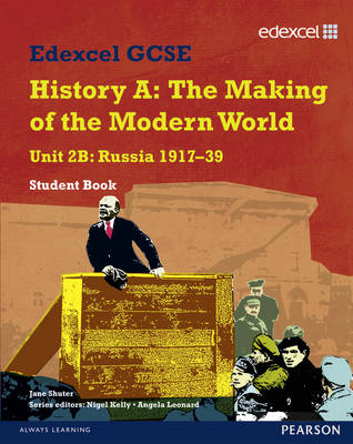 Cover of Edexcel GCSE Modern World History Unit 2B Russia 1917-39 Student Book