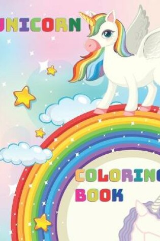 Cover of Unicorn Coloring Book