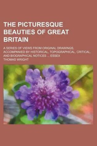 Cover of The Picturesque Beauties of Great Britain; A Series of Views from Original Drawings, Accompanied by Historical, Topographical, Critical, and Biographical Notices Essex