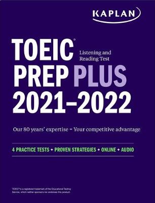 Cover of TOEIC Listening and Reading Test Prep Plus
