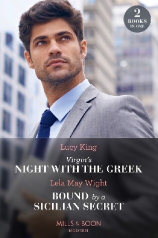 Cover of Virgin's Night With The Greek / Bound By A Sicilian Secret